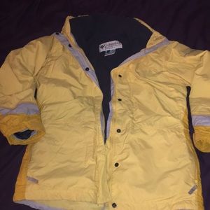 Columbia Ski Jacket 2 in 1 w/ hidden hoodie.